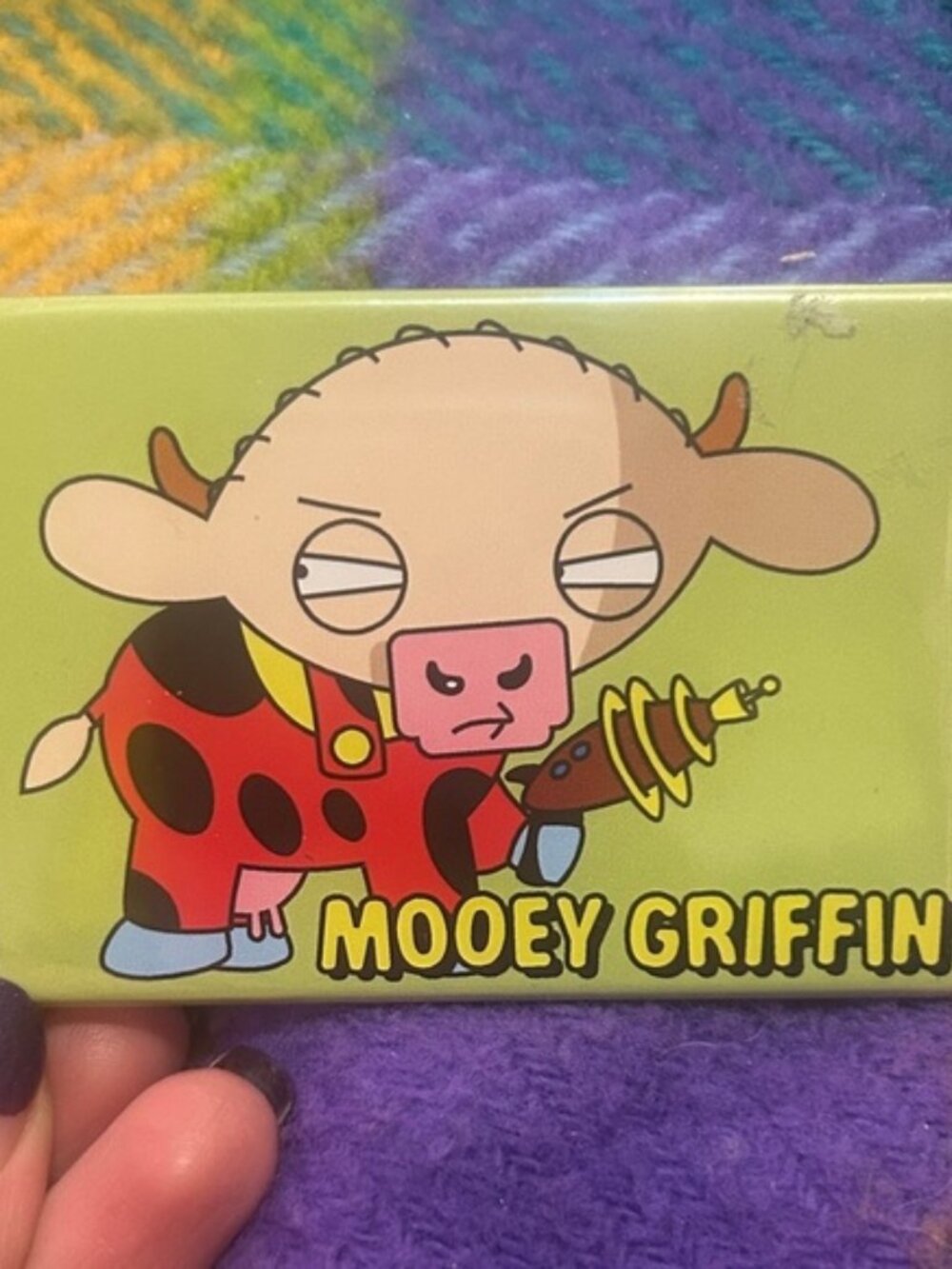 Family Guy Mooey Griffin Parody Magnet